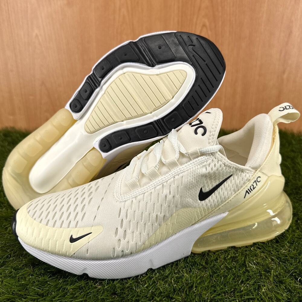 Nike Air Max 270 Sail Coconut Milk AH6789-124 Women’s 9 / Men’s 7.5 NWOB